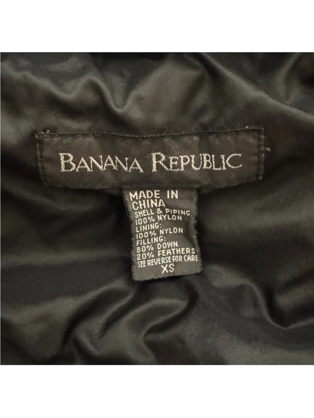Banana Republic Vintage Plaid Puffer Vest